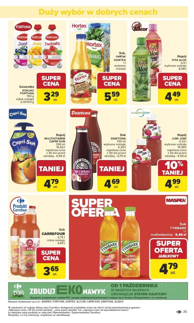 Gazetka promocyjna Carrefour str. 35