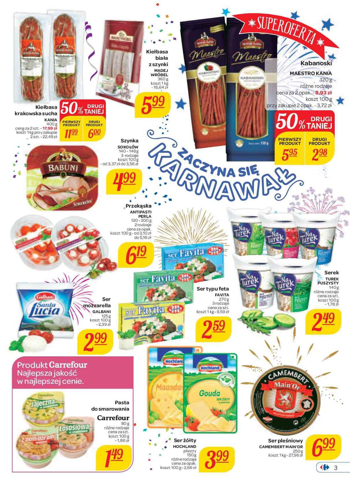 Gazetka promocyjna Carrefour str. 3