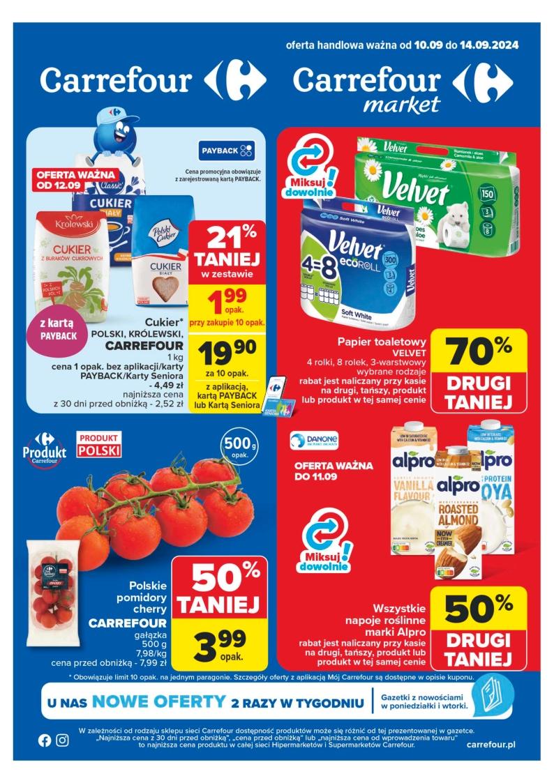 Gazetka promocyjna Carrefour str. 1