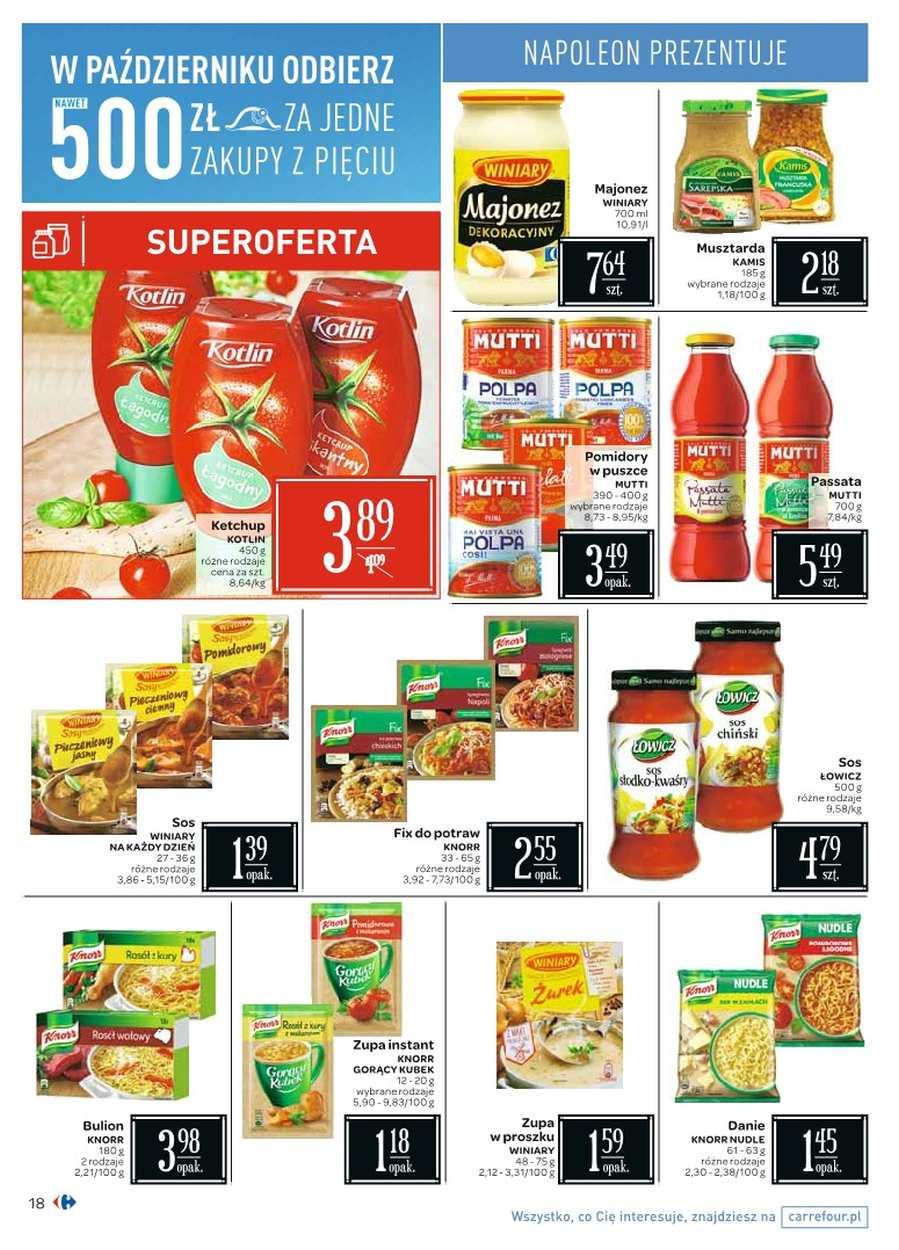 Gazetka promocyjna Carrefour str. 18