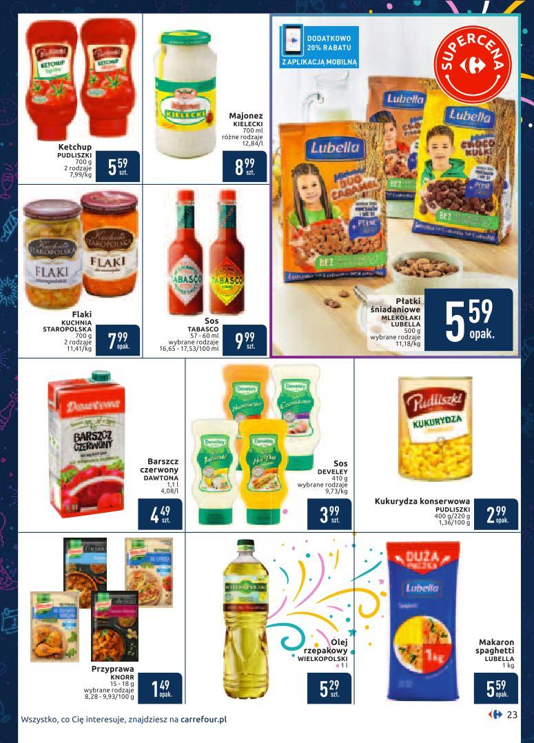 Gazetka promocyjna Carrefour str. 23