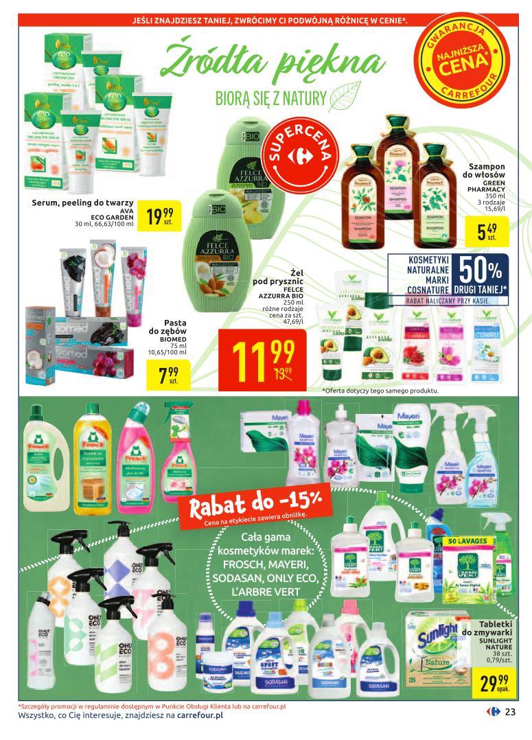 Gazetka promocyjna Carrefour str. 23