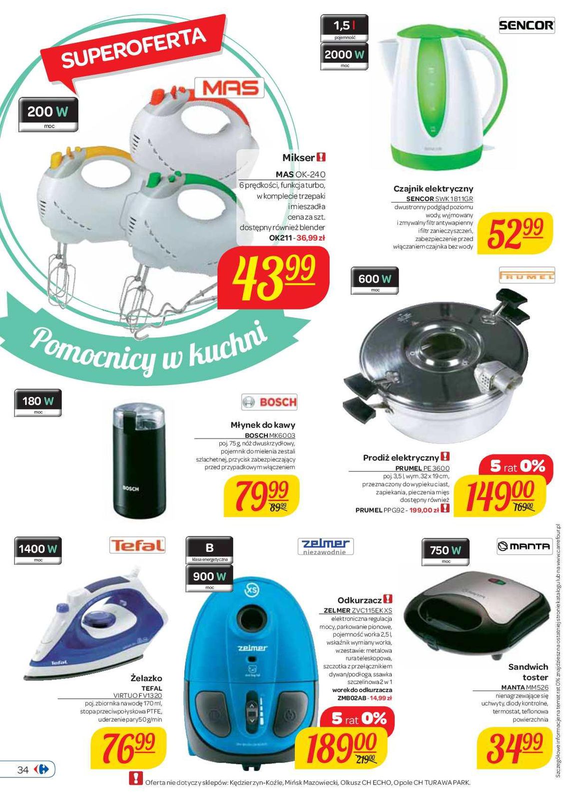 Gazetka promocyjna Carrefour str. 34