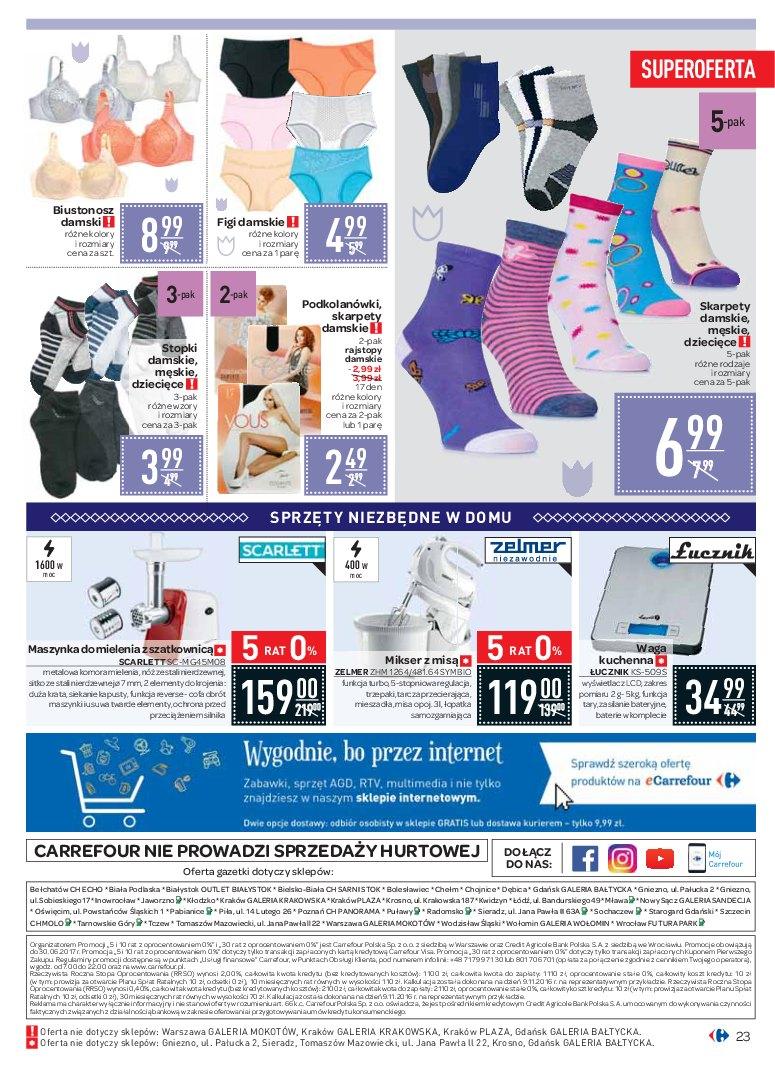 Gazetka promocyjna Carrefour str. 23