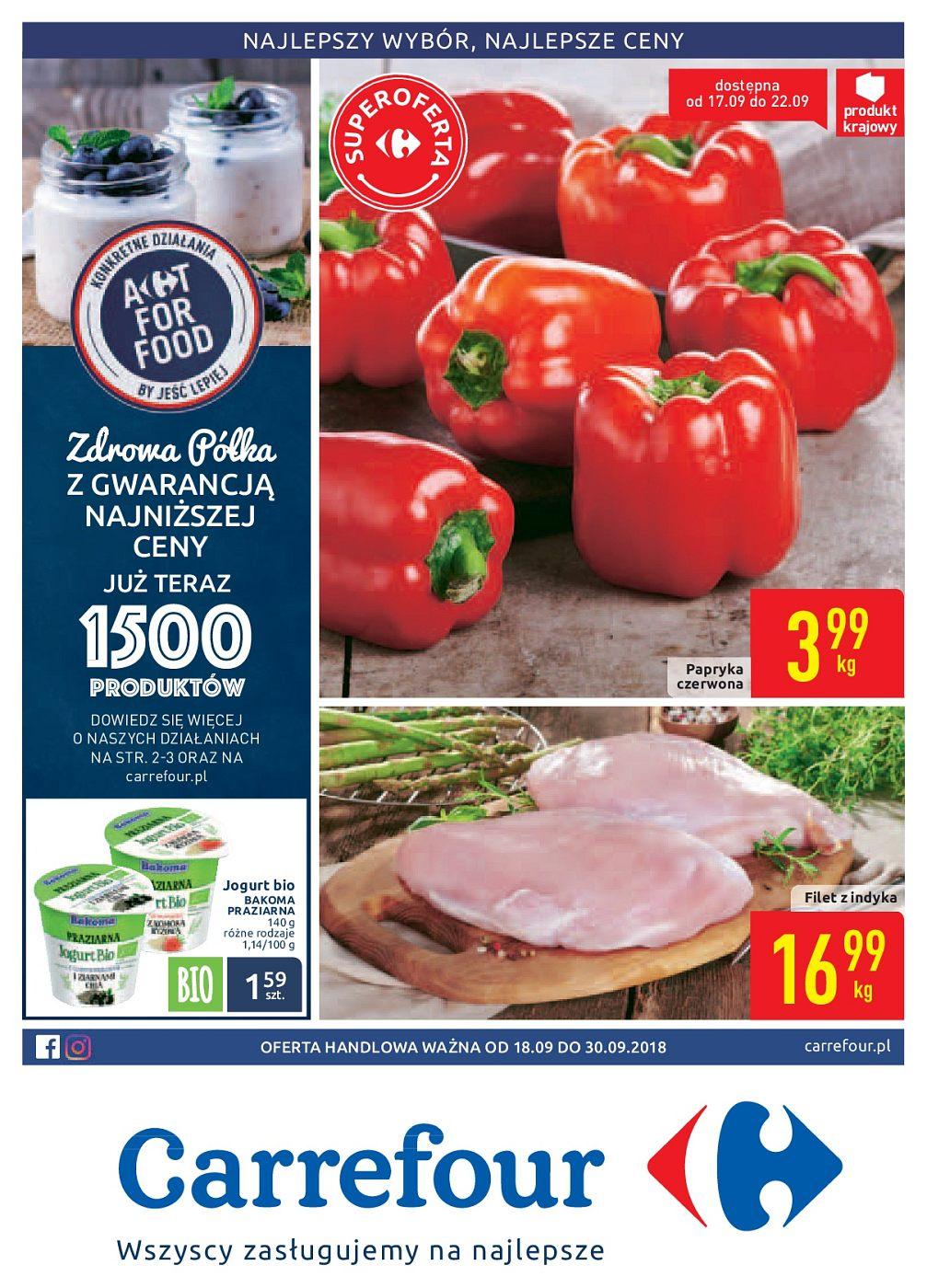 Gazetka promocyjna Carrefour str. 1