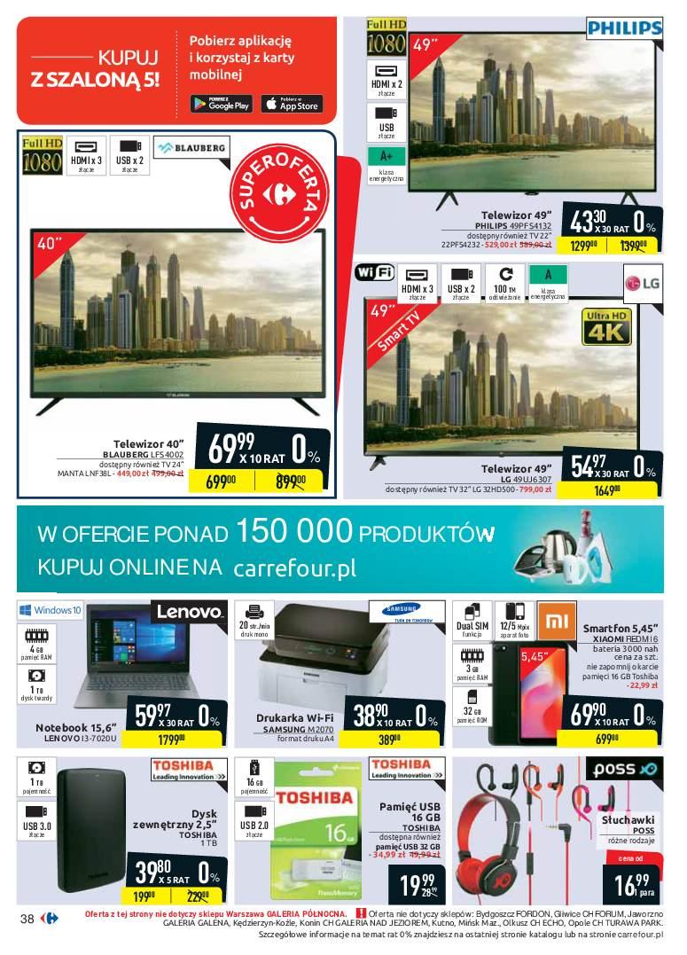Gazetka promocyjna Carrefour str. 38