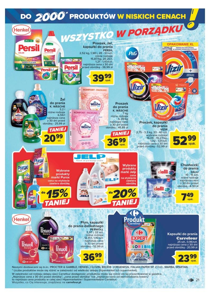 Gazetka promocyjna Carrefour str. 21