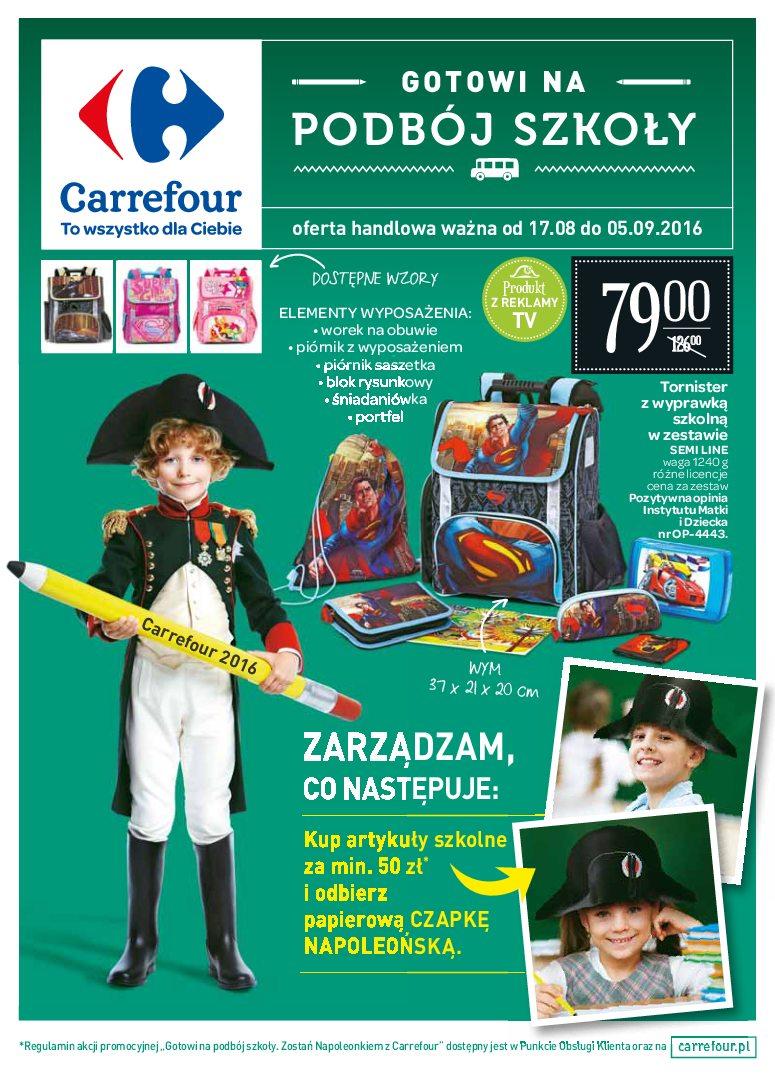 Gazetka promocyjna Carrefour str. 1
