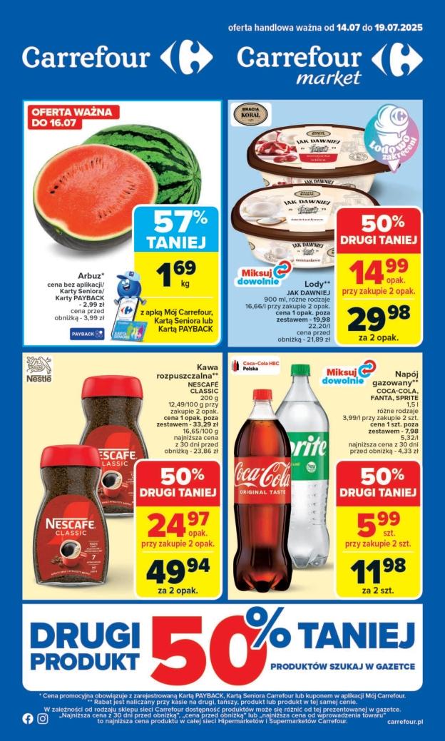 Gazetka promocyjna Carrefour str. 1