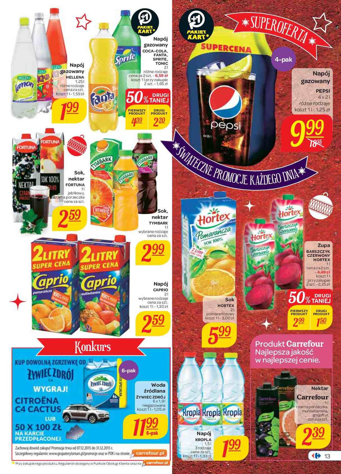 Gazetka promocyjna Carrefour str. 13