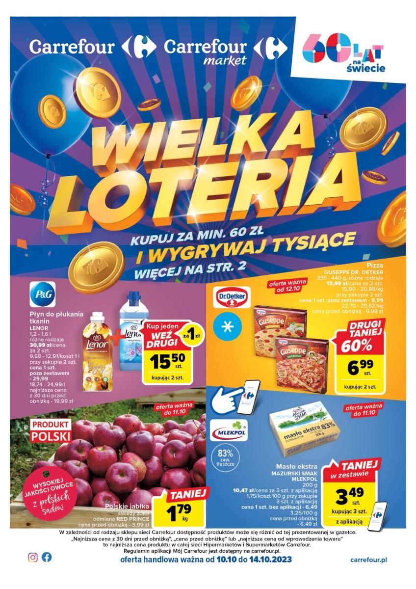 Gazetka promocyjna Carrefour str. 1