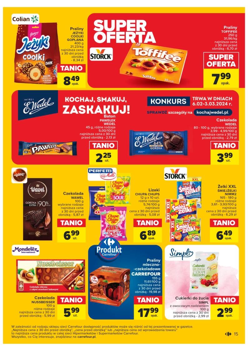 Gazetka promocyjna Carrefour str. 15