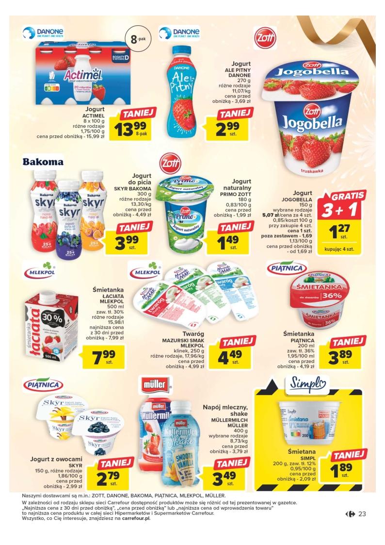 Gazetka promocyjna Carrefour str. 23