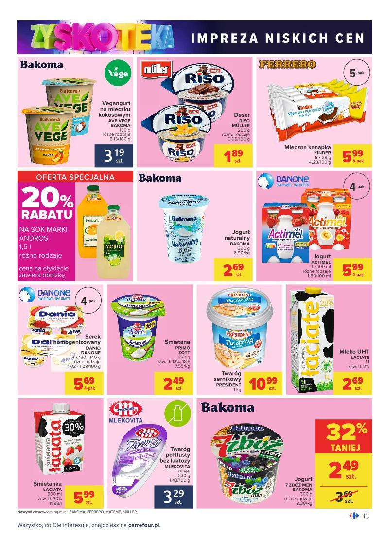 Gazetka promocyjna Carrefour str. 13