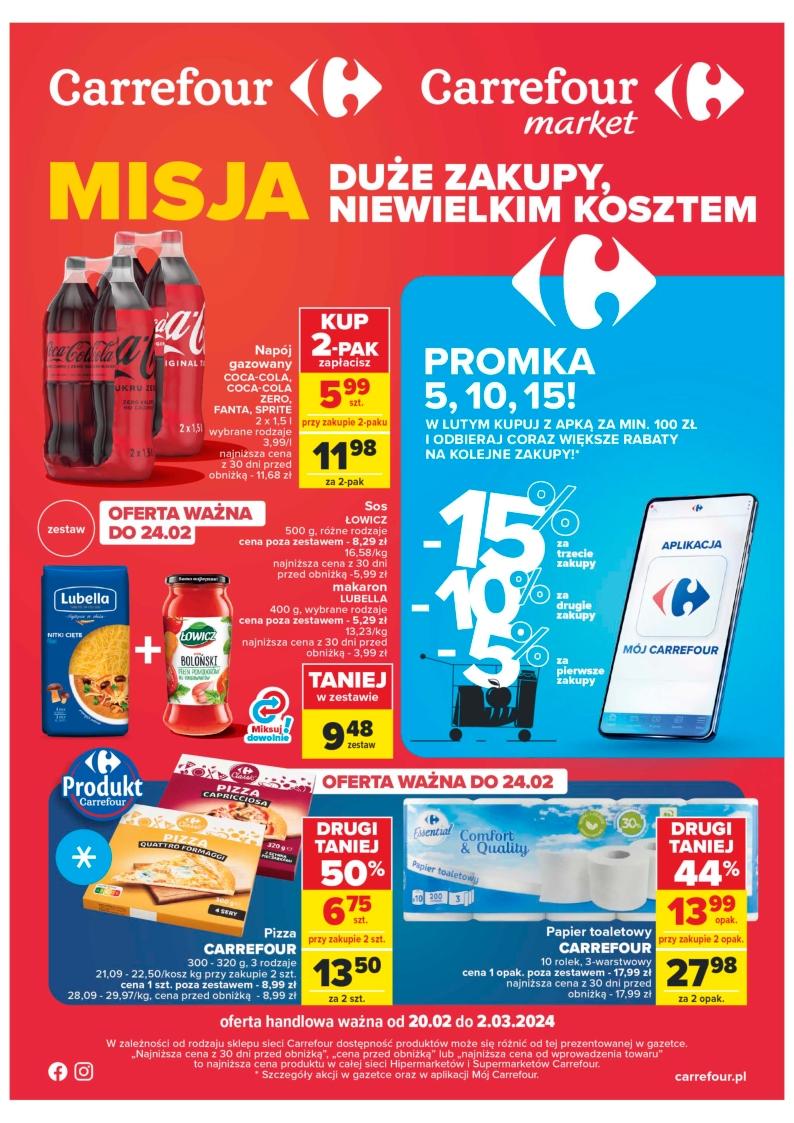 Gazetka promocyjna Carrefour str. 1