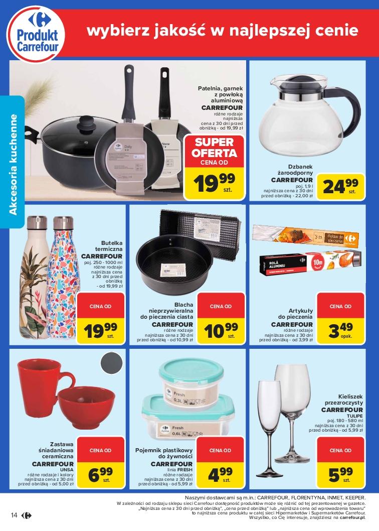 Gazetka promocyjna Carrefour str. 14