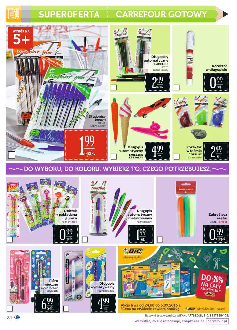 Gazetka promocyjna Carrefour str. 34