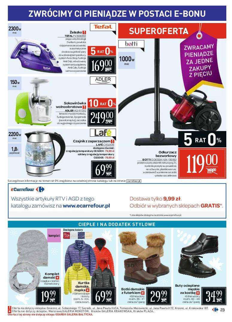 Gazetka promocyjna Carrefour str. 23