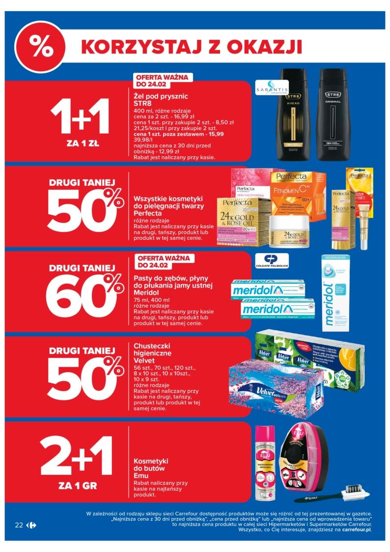 Gazetka promocyjna Carrefour str. 22