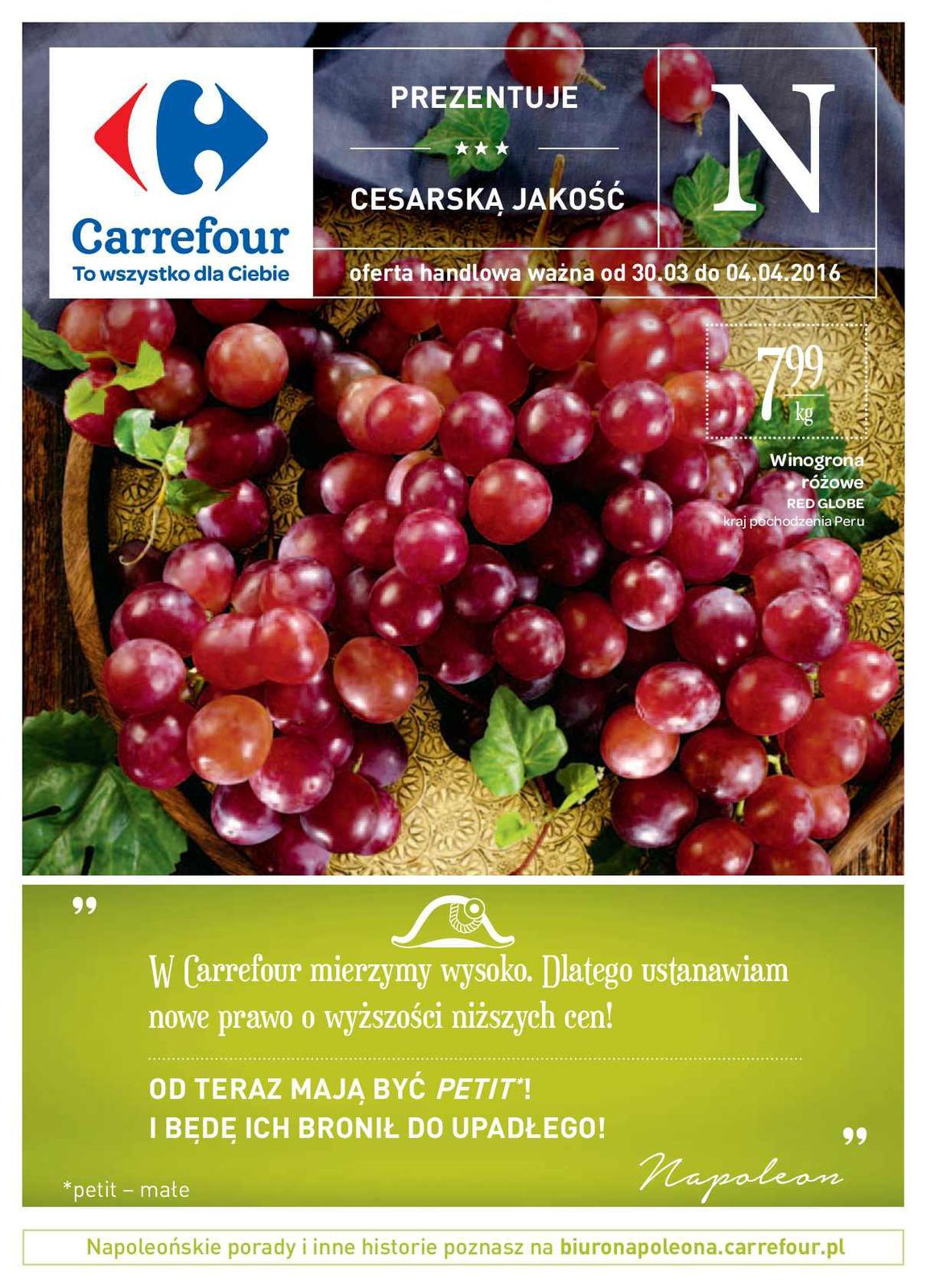 Gazetka promocyjna Carrefour str. 1