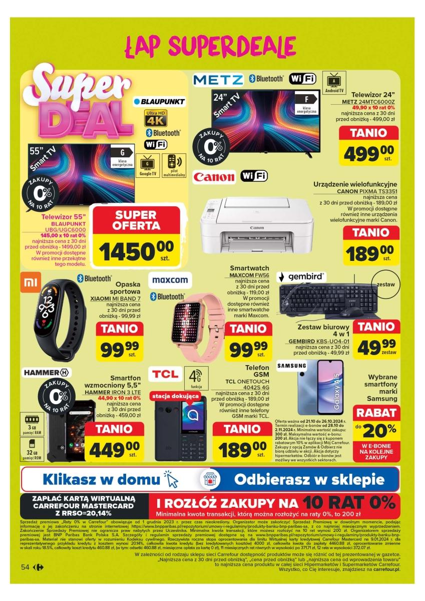Gazetka promocyjna Carrefour str. 54