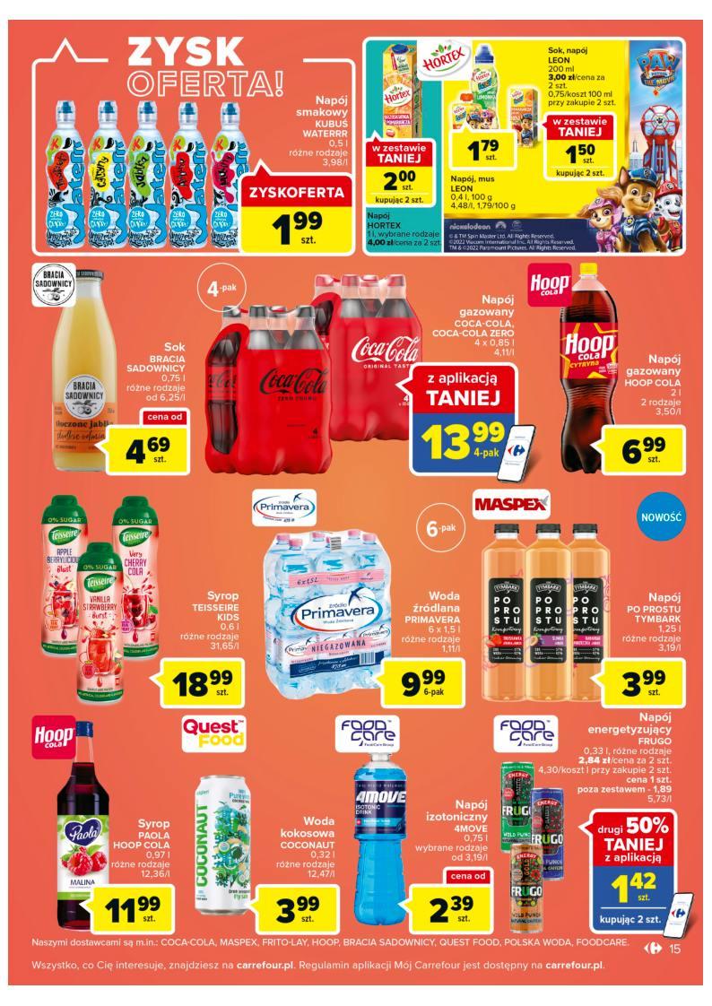 Gazetka promocyjna Carrefour str. 15