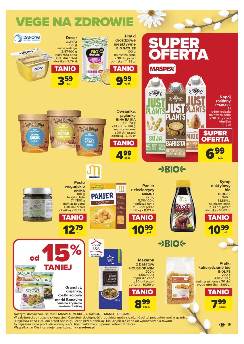 Gazetka promocyjna Carrefour str. 15