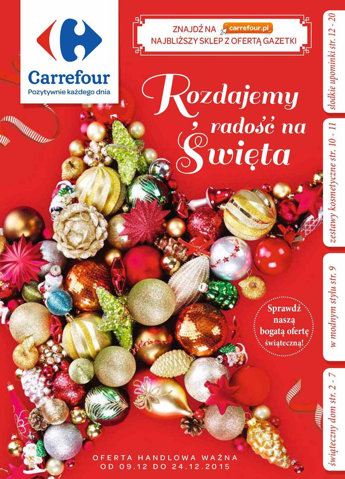 Gazetka promocyjna Carrefour str. 1