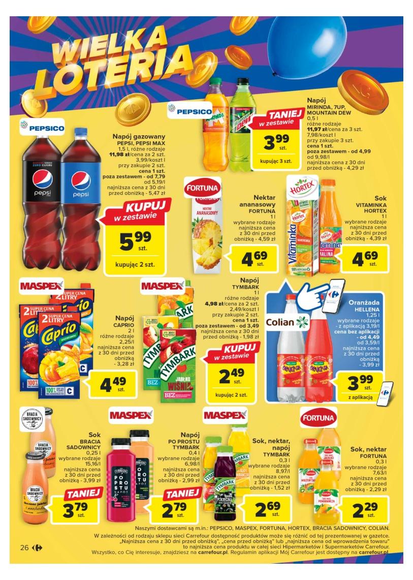 Gazetka promocyjna Carrefour str. 26