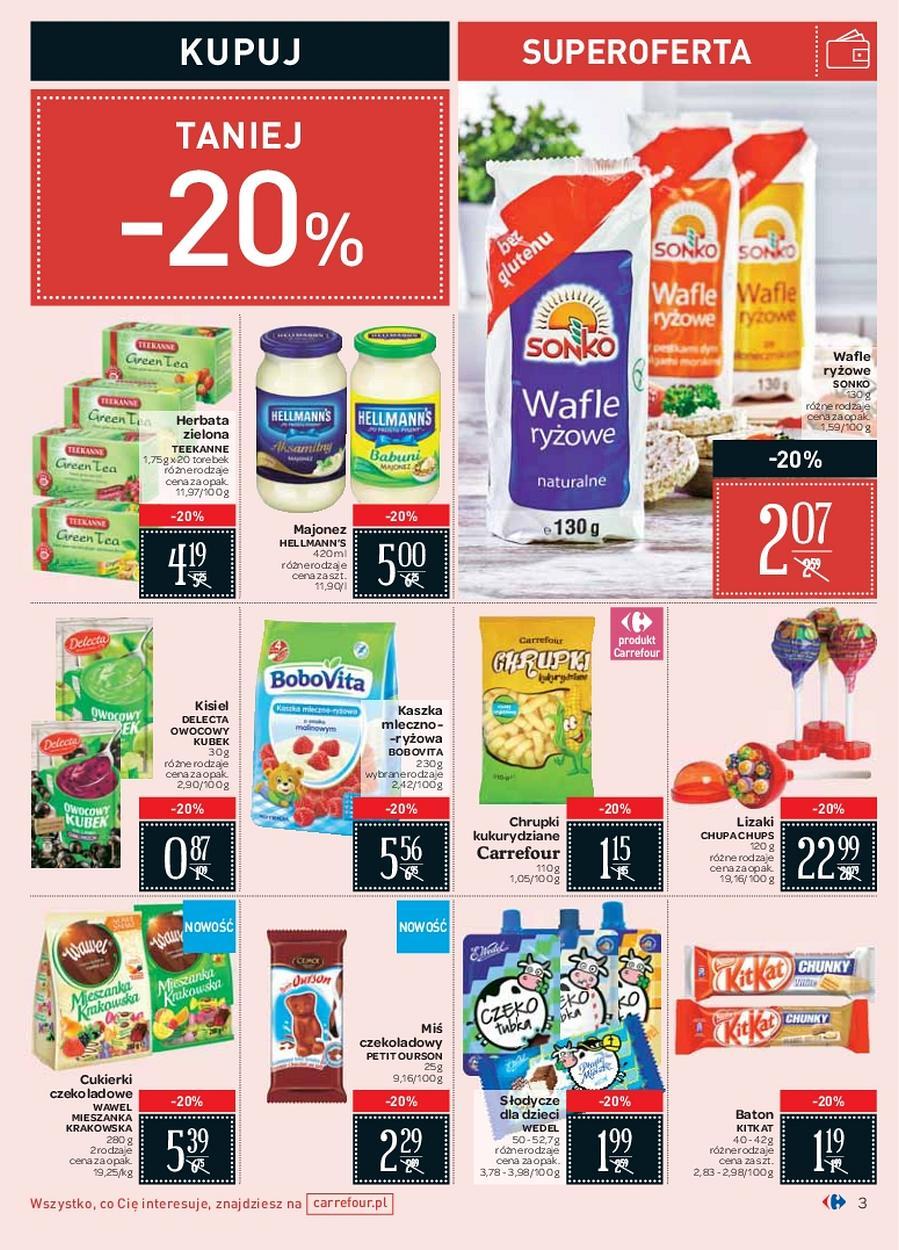 Gazetka promocyjna Carrefour str. 3