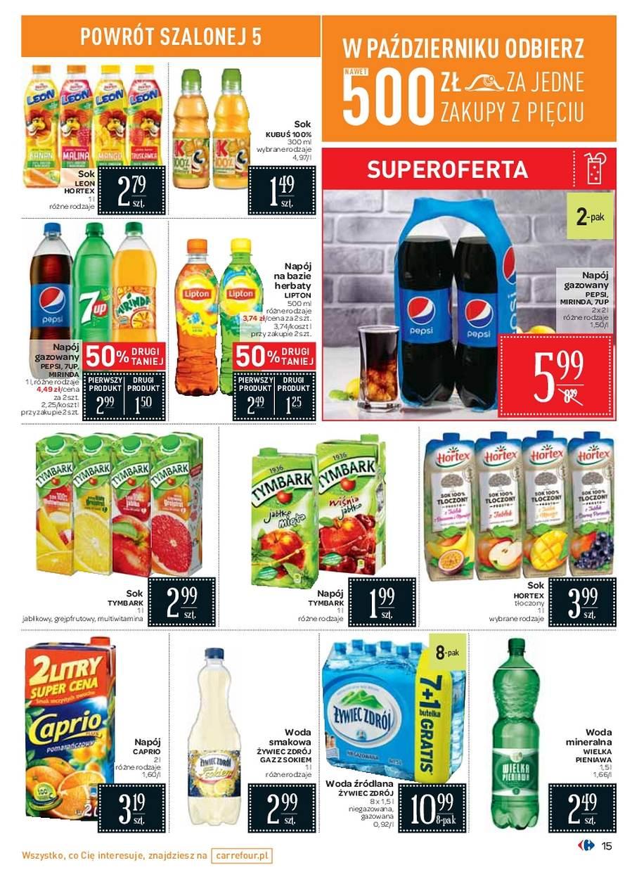 Gazetka promocyjna Carrefour str. 15