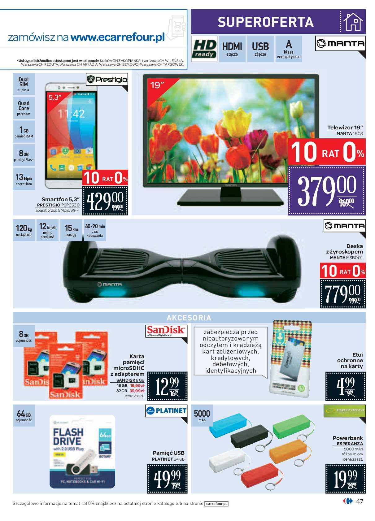 Gazetka promocyjna Carrefour str. 47