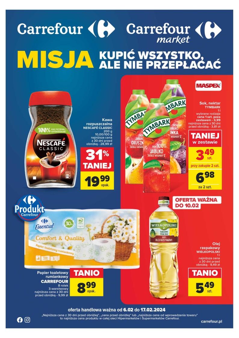 Gazetka promocyjna Carrefour str. 1