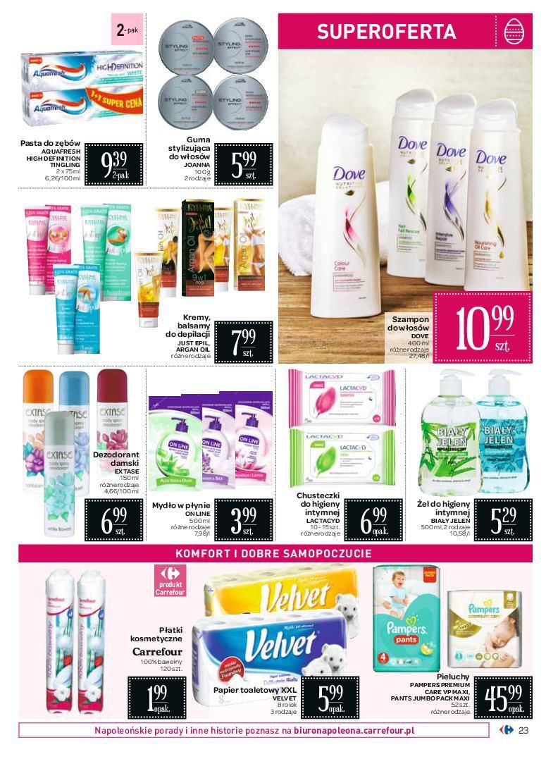 Gazetka promocyjna Carrefour str. 23