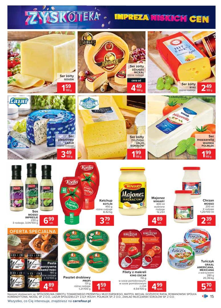 Gazetka promocyjna Carrefour str. 15