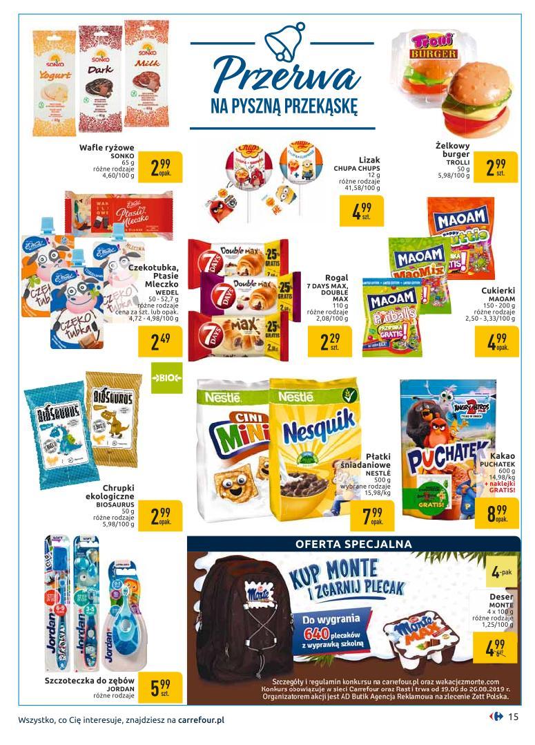 Gazetka promocyjna Carrefour str. 15