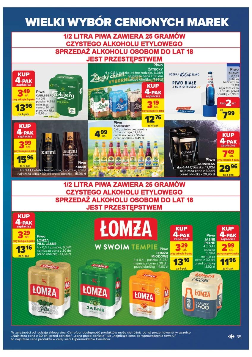 Gazetka promocyjna Carrefour str. 35