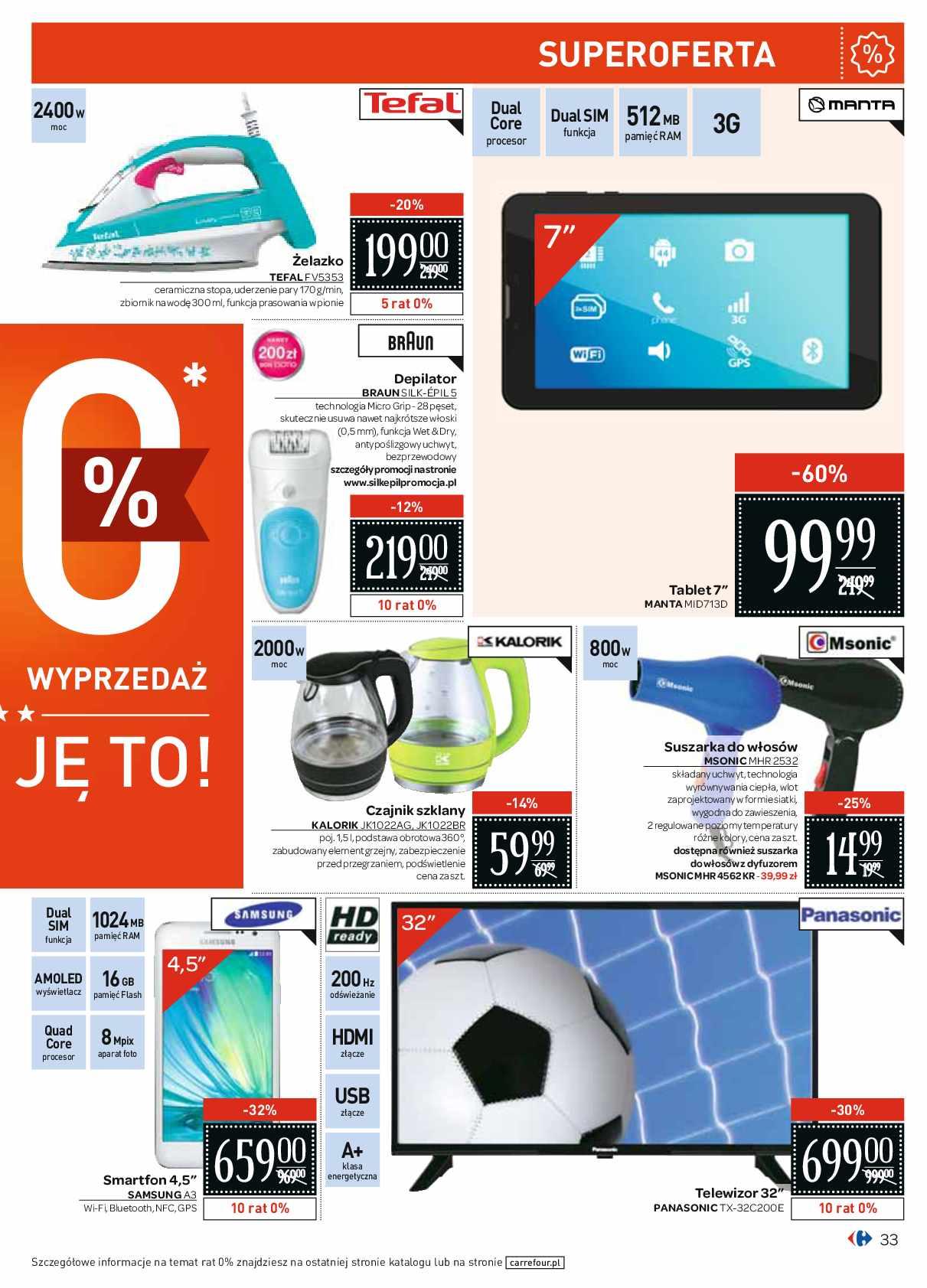 Gazetka promocyjna Carrefour str. 33