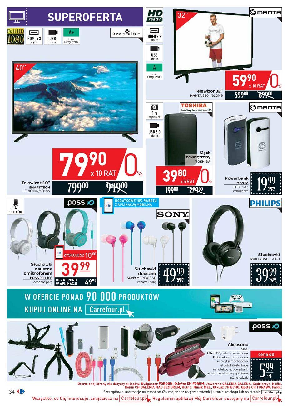Gazetka promocyjna Carrefour str. 34