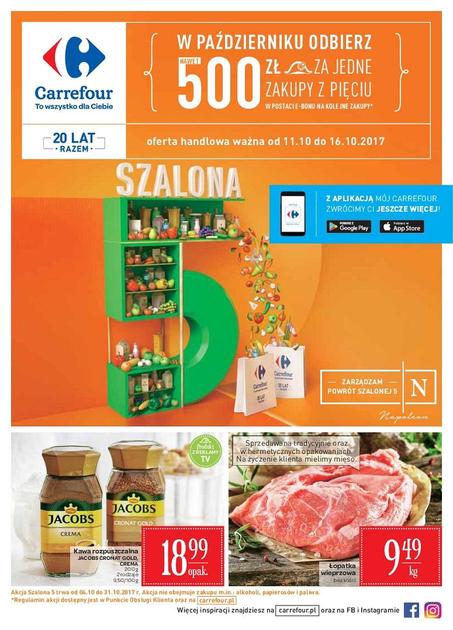 Gazetka promocyjna Carrefour str. 1