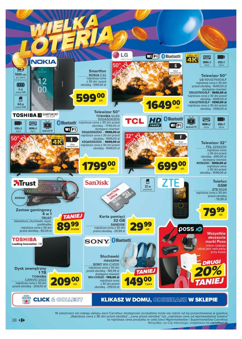 Gazetka promocyjna Carrefour str. 38