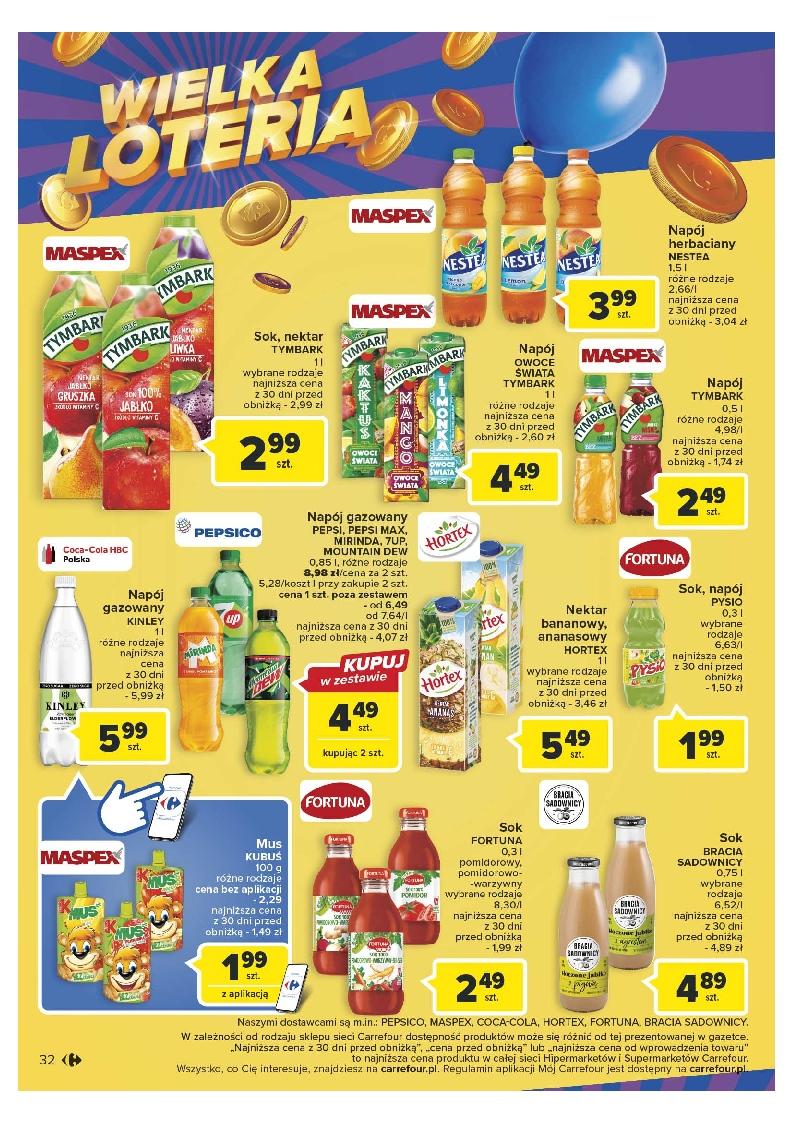 Gazetka promocyjna Carrefour str. 32