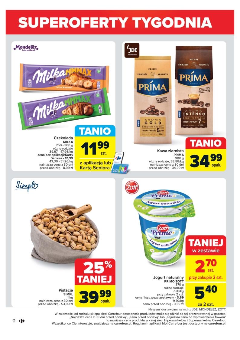 Gazetka promocyjna Carrefour str. 2