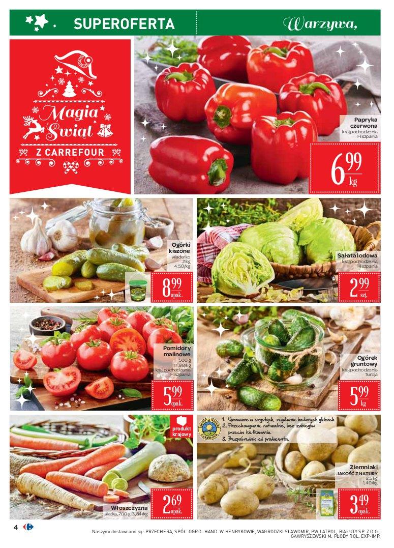 Gazetka promocyjna Carrefour str. 4