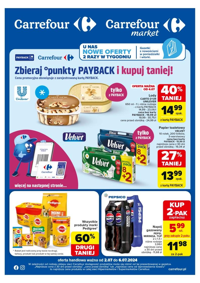 Gazetka promocyjna Carrefour str. 1