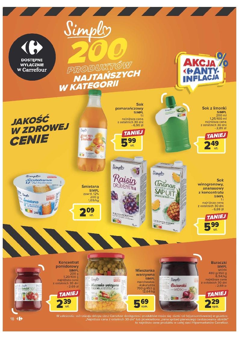 Gazetka promocyjna Carrefour str. 18