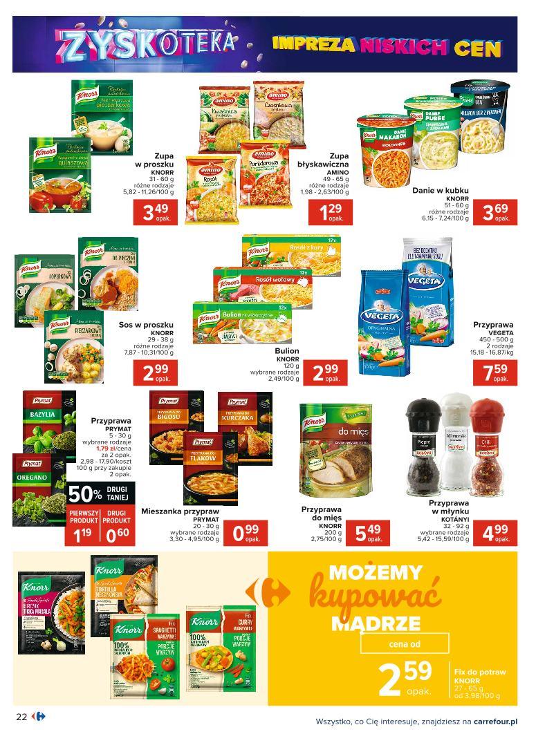 Gazetka promocyjna Carrefour str. 22