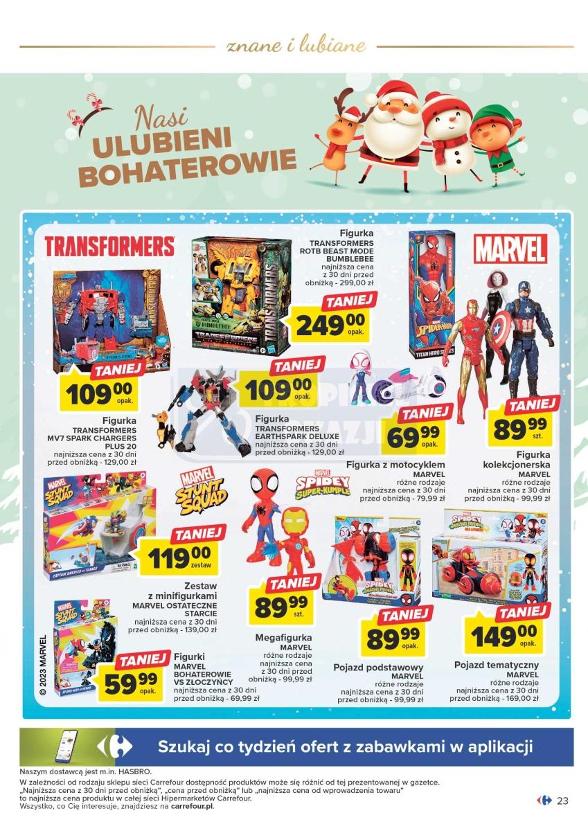 Gazetka promocyjna Carrefour str. 23