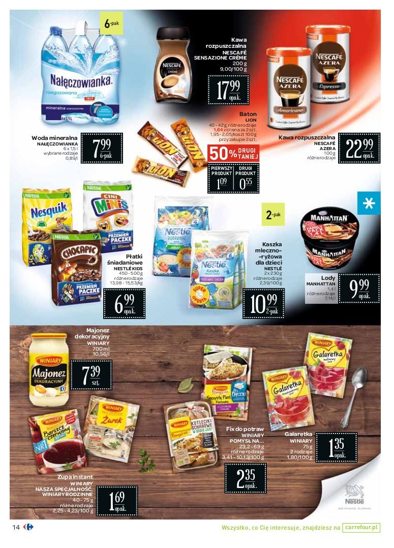 Gazetka promocyjna Carrefour str. 14