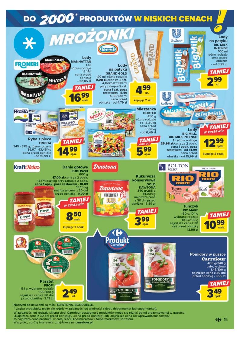 Gazetka promocyjna Carrefour str. 15